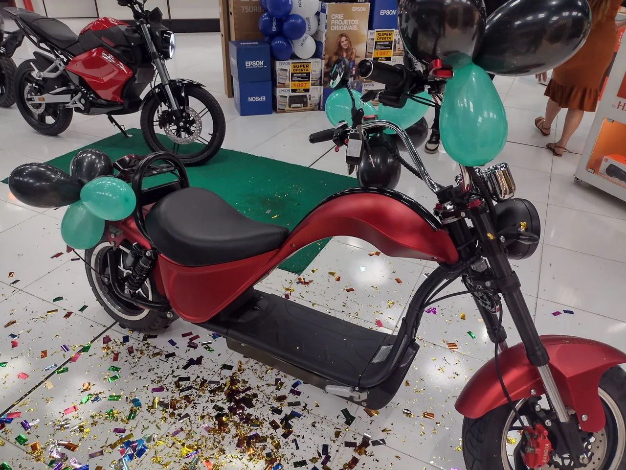 Scooter Elétrica Nova. - Foto 5