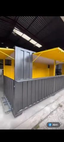 Container lanchonete 3#2 e 4#2 em BH aço carbono 12x - Foto 4