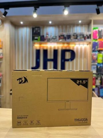 Monitor Gamer Redragon Thugga 21'5 Pol 75HZ - BM21V13 - Loja Física | 12x sem juros 