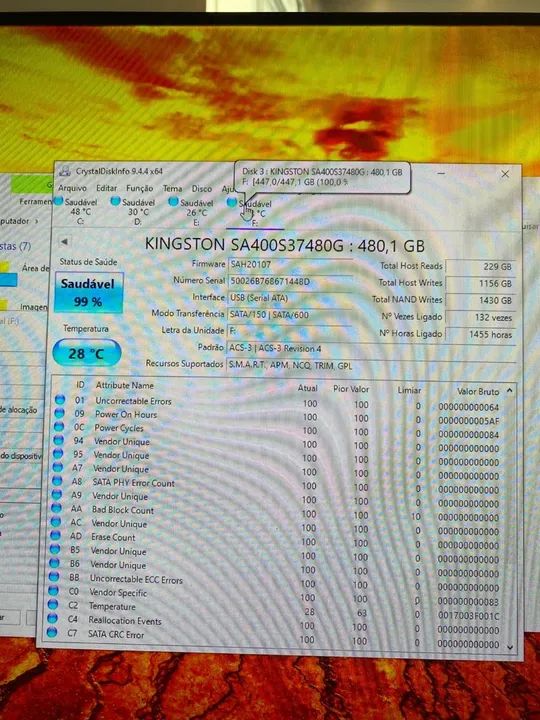 SSD 480gb kingston Original - Barbada - Foto 6