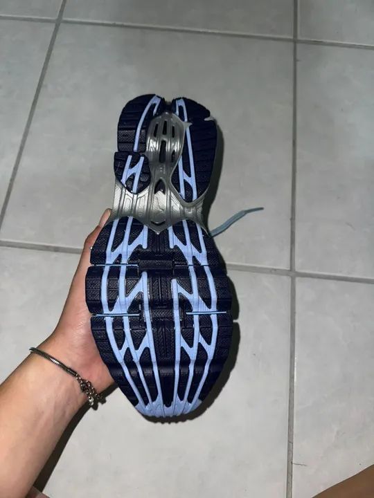 Tênis Mizuno Wave Prophecy 8 Azul bebê - Feminino - Foto 4