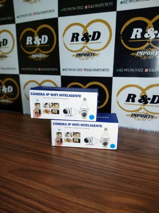 Entrega grátis !! Câmera de segurança interna Wi-Fi inteligente 