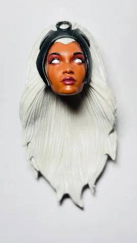 Marvel Legends Storm / Tempestade - Cabeça Altura 6 cm - X-MEN look clássico
