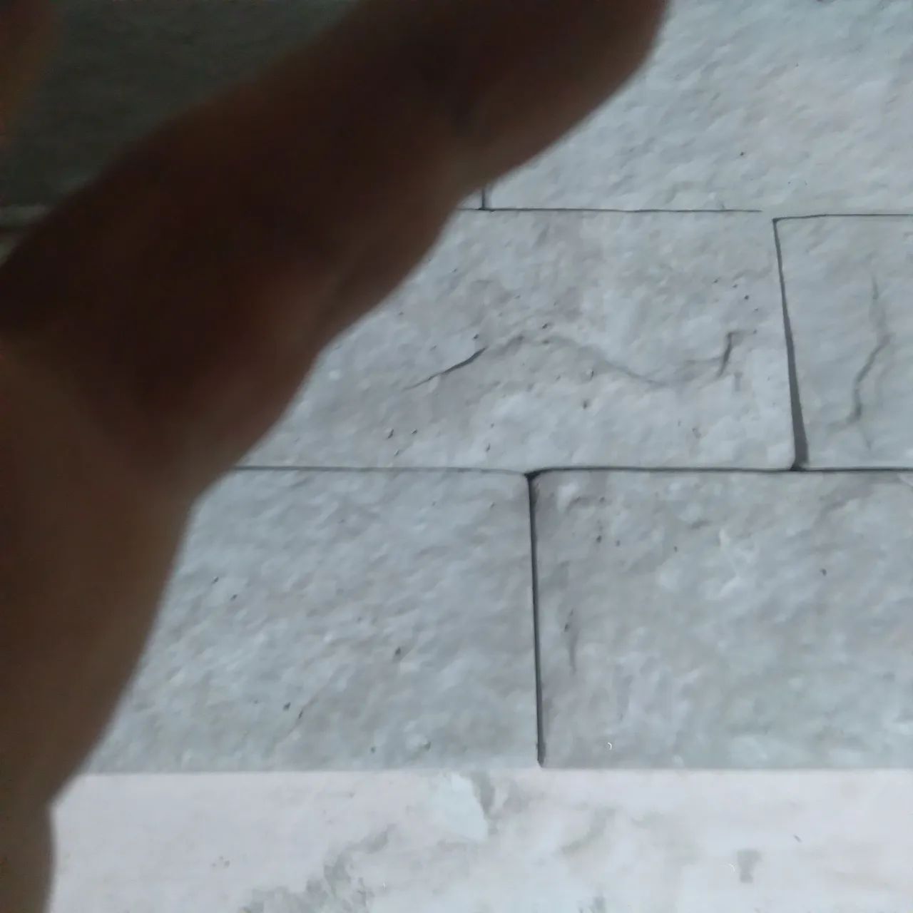 Revestimento de pedra de concreto e tijolinho - Foto 3