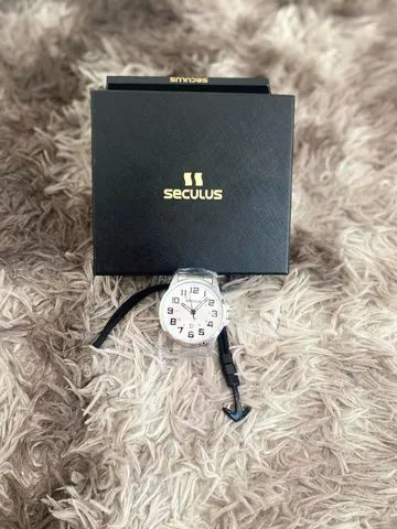 Relógio Prata Masculino Seculus - Foto 3
