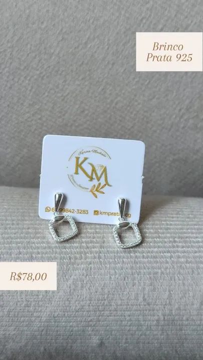 Brinco Prata 925
