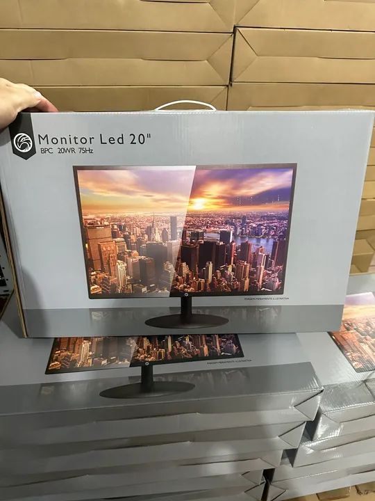Monitor LED 20" BrazilPC 75Hz - Foto 2