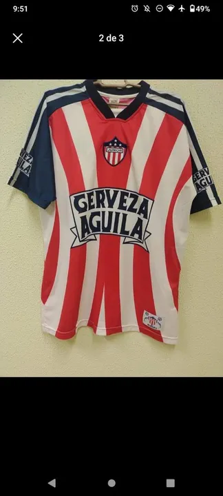 Camisa Atlético Júnior Barranquilla