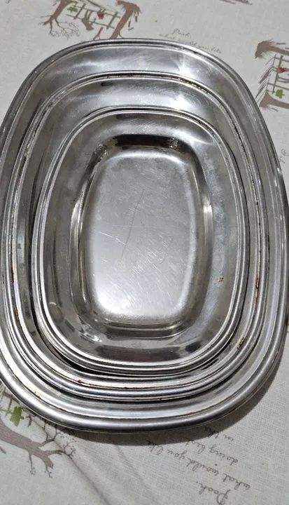 Baixela vintage de inox  - Foto 6
