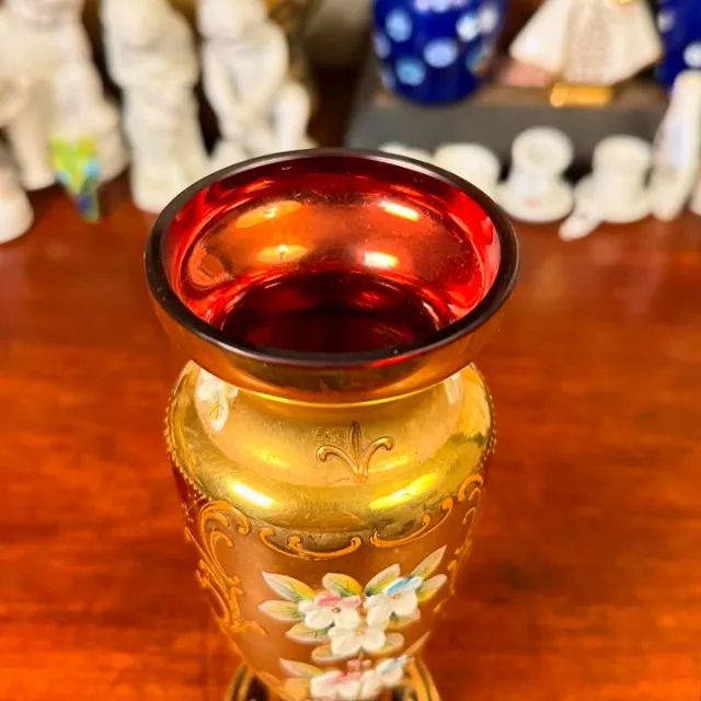 Pequeno vaso veneziano Rubi - Foto 3