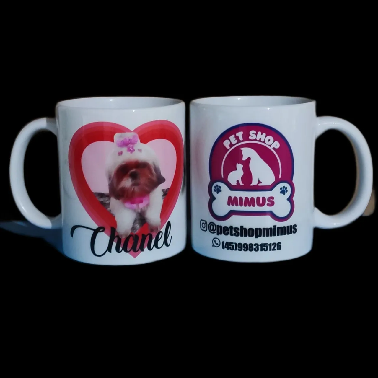 Canecas Personalizadas Pet Shop