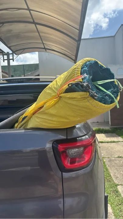 Rolo de grama artificial 15 mm