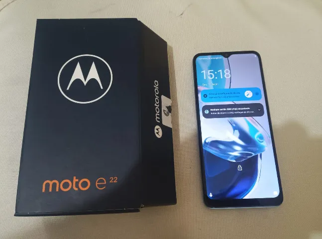 Moto E22 Dual SIM 128 GB 4 GB RAM Cor azul (Perfeito Estado)