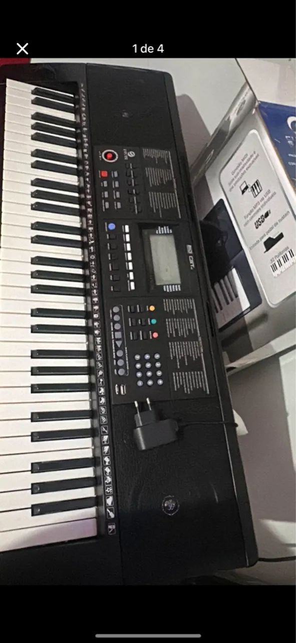 Teclado Musical com Pedal - Foto 3