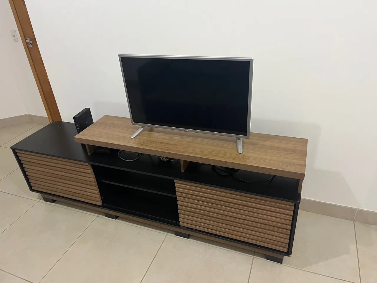 Rack para TV com design moderno e elegante