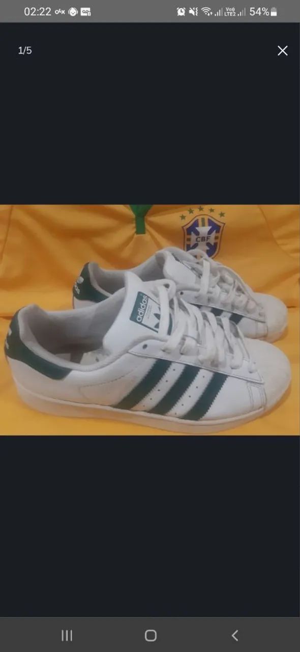 Tenis adidas superstar número 39 - Foto 2