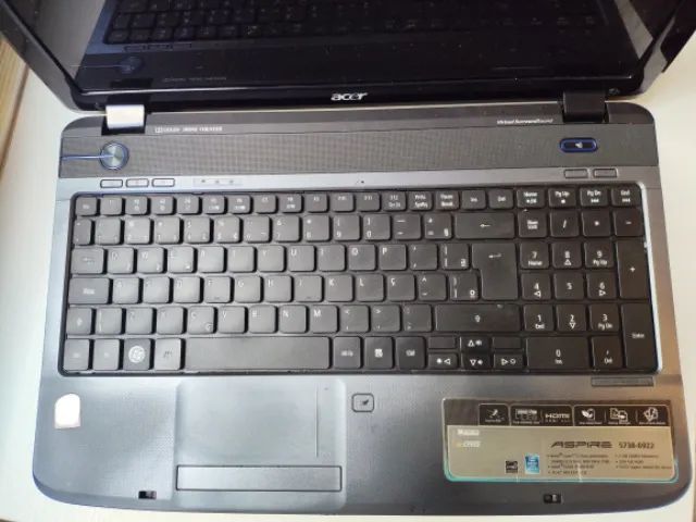Notebook Acer Aspire 5738-6922 | Windows 11 + Office | Excelente estado! R$ 695,00 - Foto 2