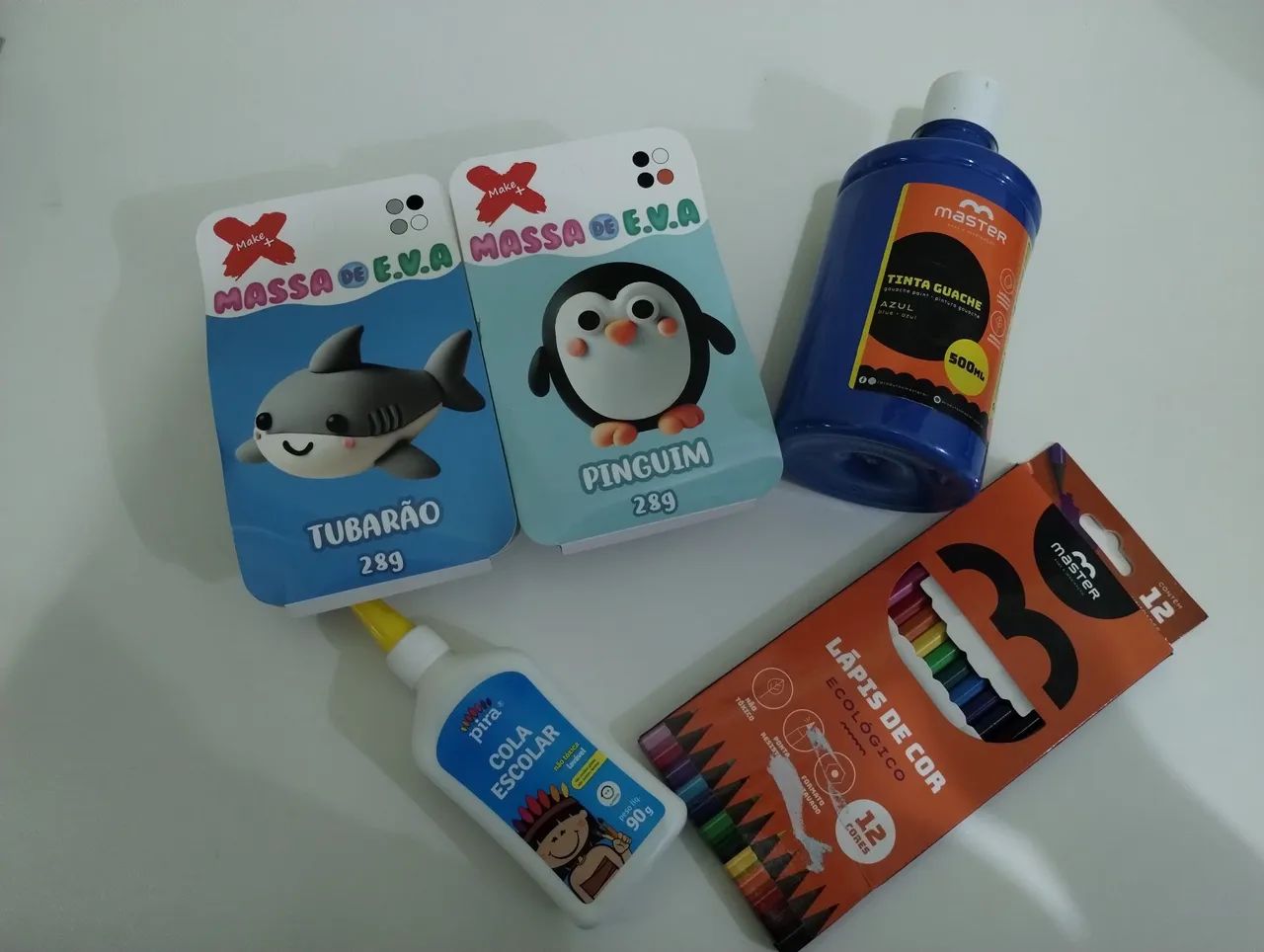 Kit papelaria para crianças 