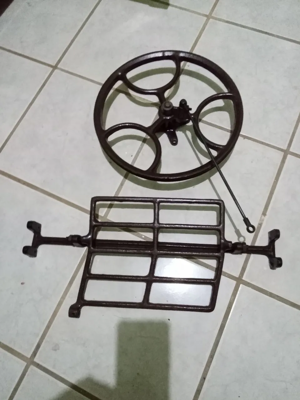 Peças de Máquina de Costura Antiga