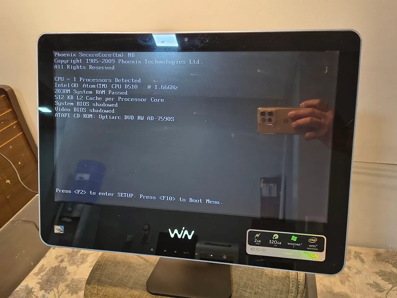 Computador All-in-One CCE Leva hoje