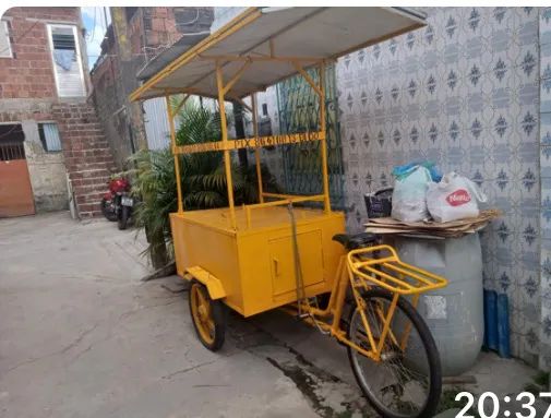 Carroça para comércio 