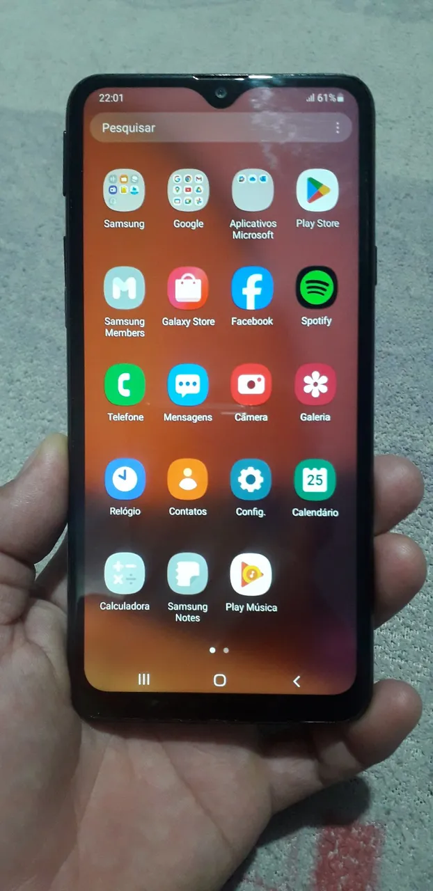 Smartphone Samsung Galaxy A20s -Usado