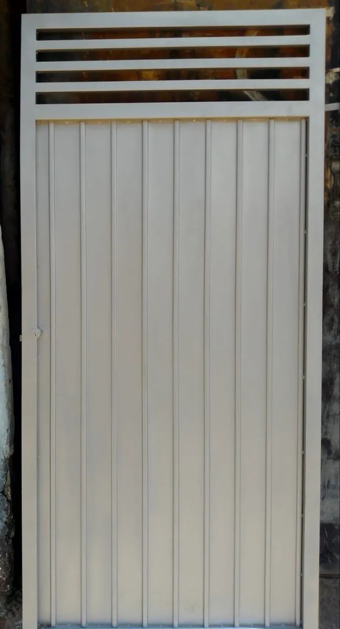 PORTÃO GALVANIZADO 1.00 x 2.10 m 64717310731779121