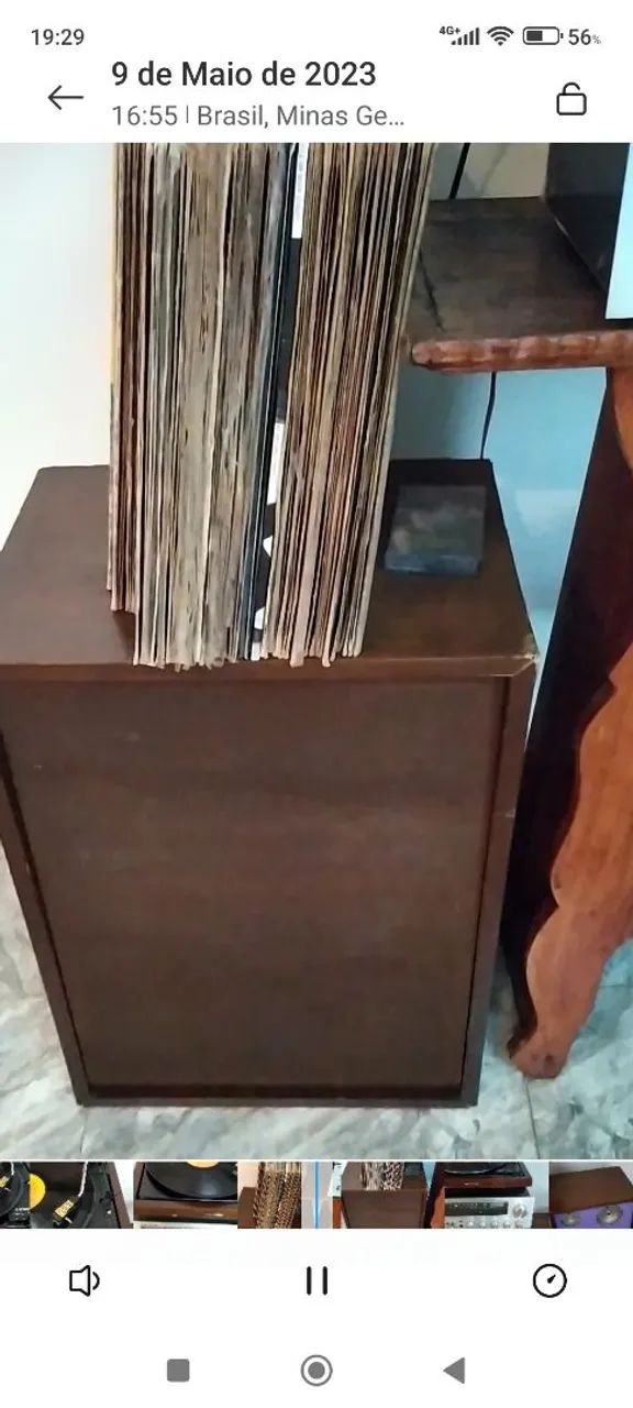 Som Gradiente+2 caixas de som gradiente, único dono todo revisado - Foto 4