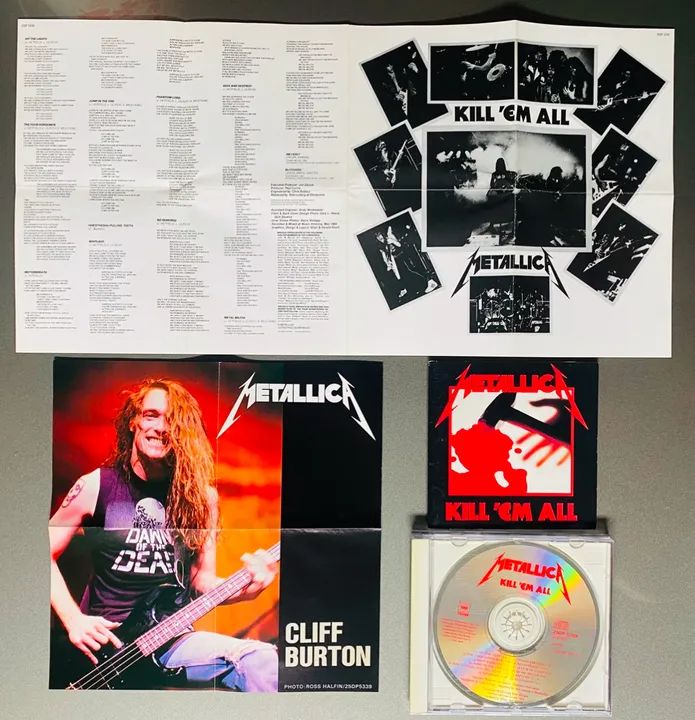 その他 Only Death Can Kill You [CD] Cd Metallica - Kill 'Em All japonês raro importado - CDs, DVDs etc