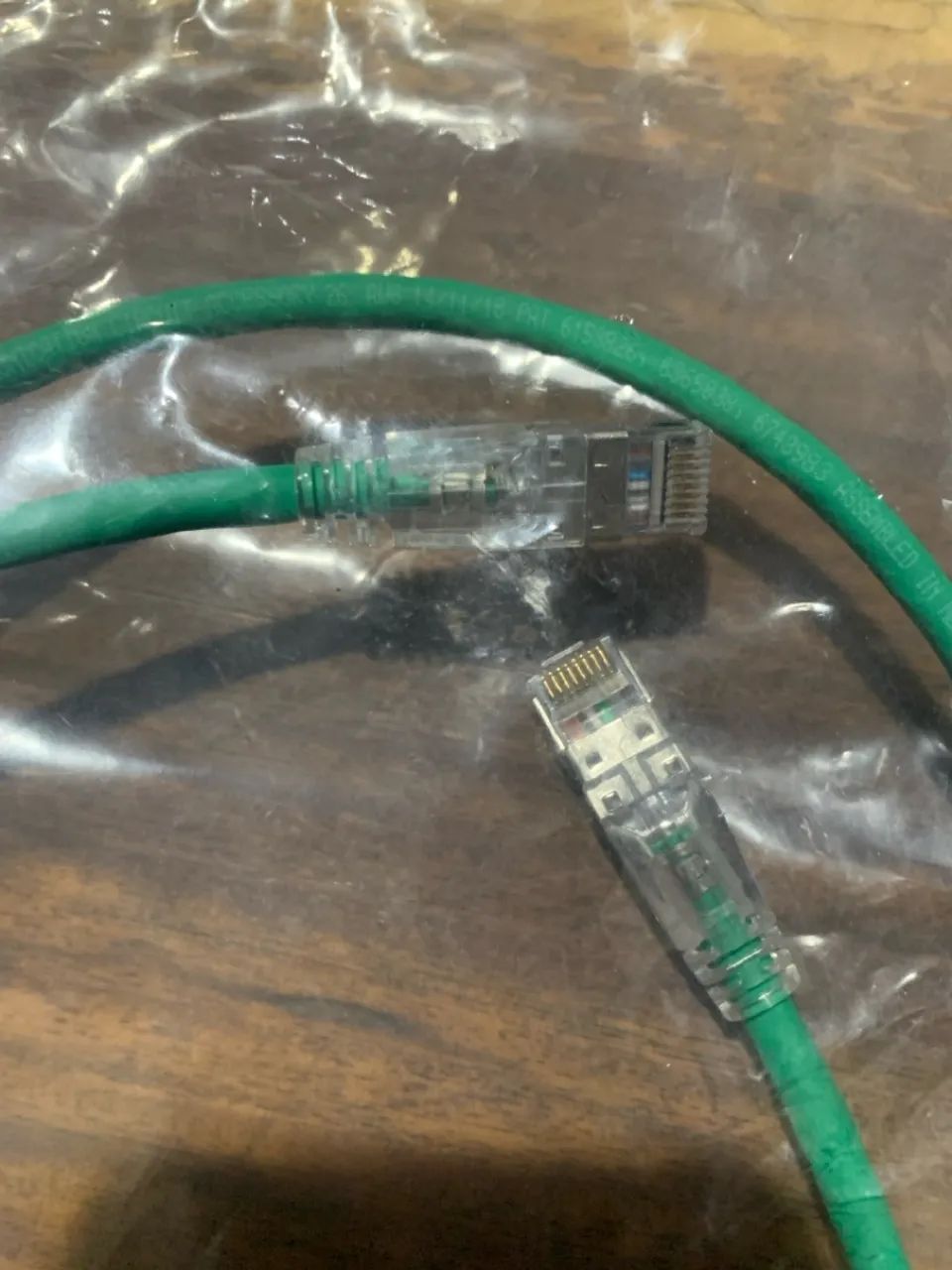 Patch cord 1,5m AMP Blindado Cat6 Cabo Rede - Foto 3