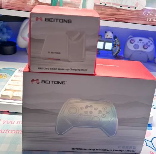 BEITONG KP40 Elite Wireless Pro Controller e SUPORTE - Foto 3