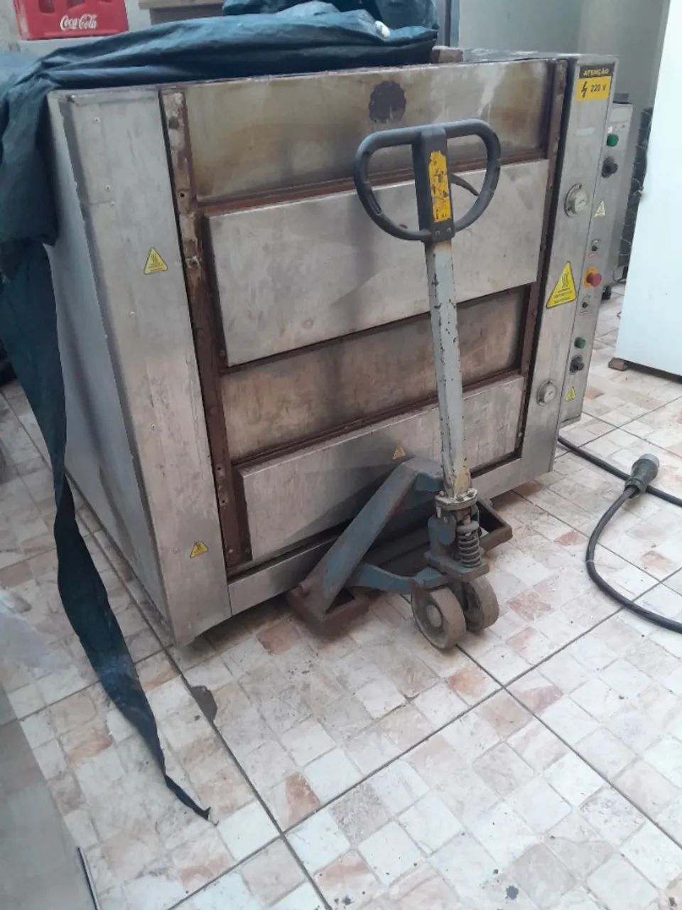 Forno de lastro industrial elétrico 