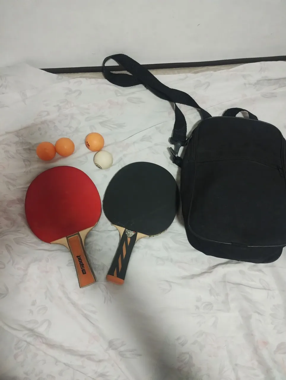 Conjunto de Tênis de Mesa com Bolsa