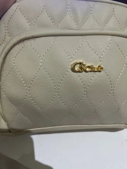 Bolsa C&Club Bege Carmen Steffens