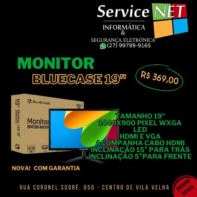 Monitor Bluecase 19"