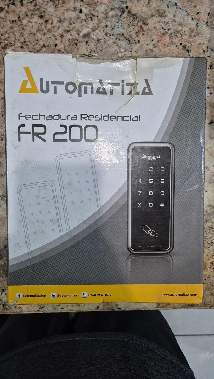 Fechadura Inteligente Residencial FR 200 - Automatiza