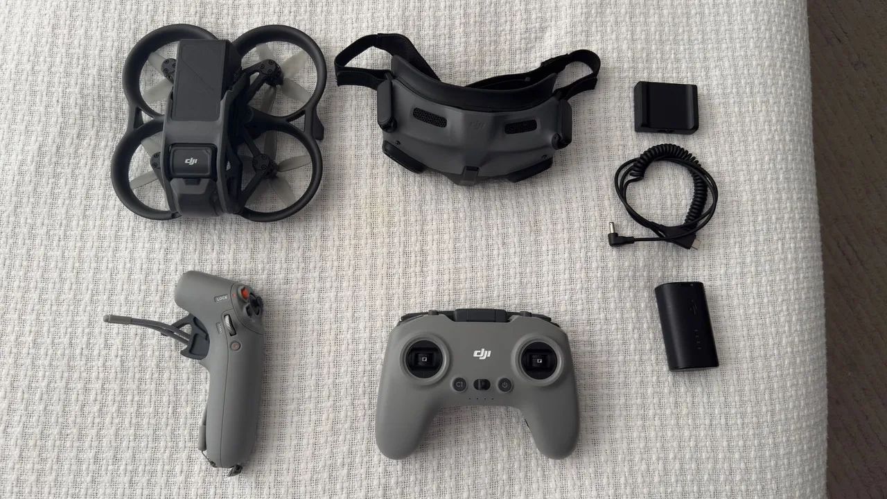 DJI Avata 1 - Goggles 2 - FPV Controller - SUPER NOVO
