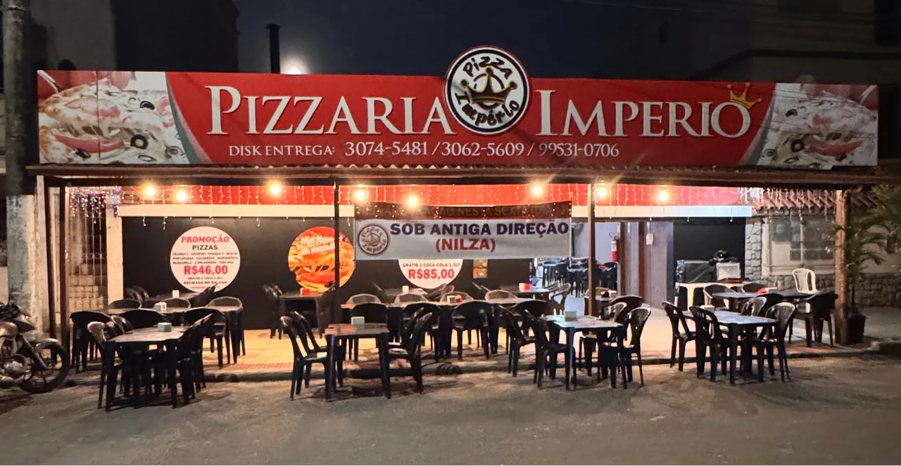 Pizzaria Imperío - Disponibilizada no mercado