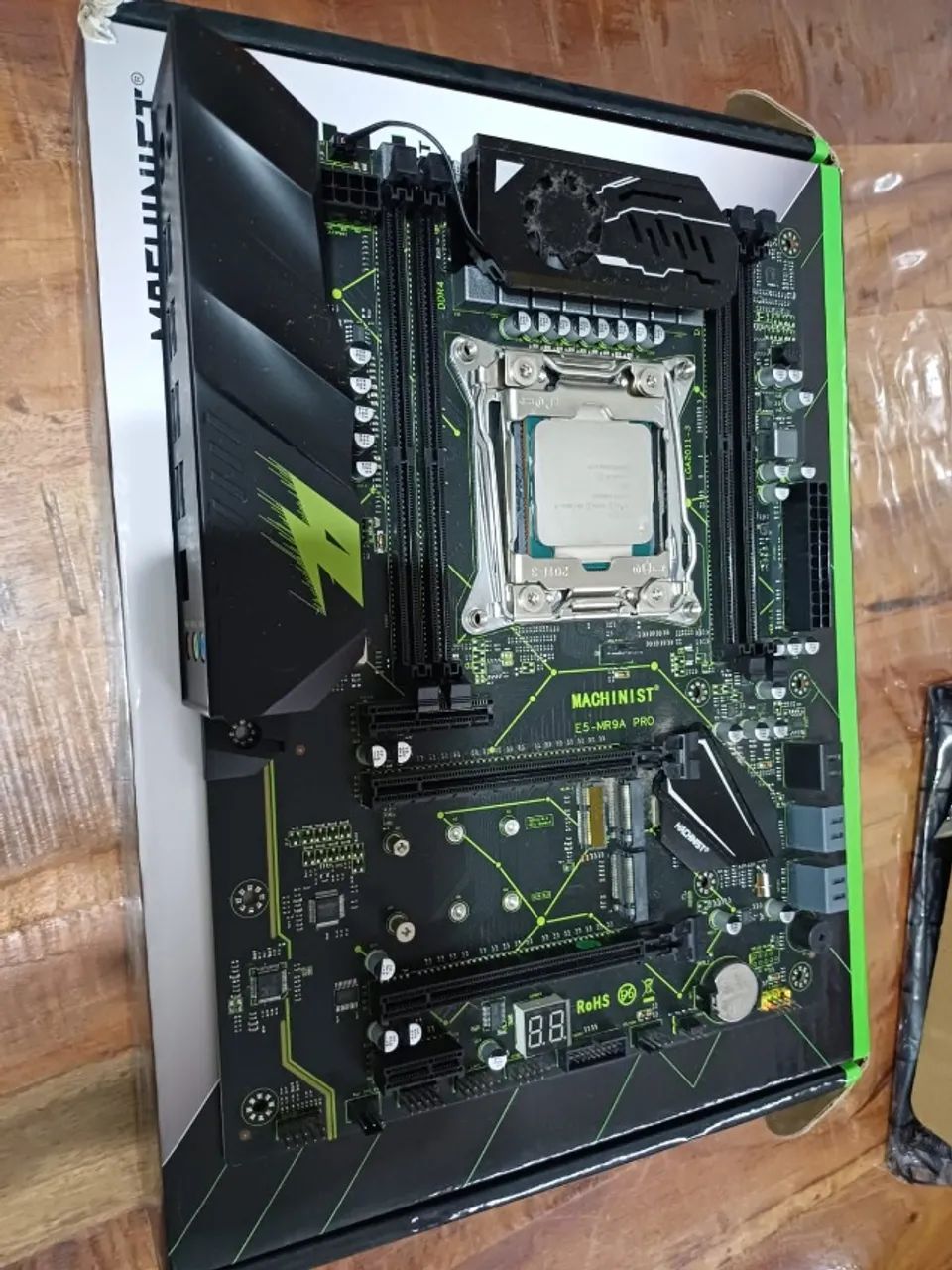 Placa mãe MR9A PRO + Processador xeon E2666 - Foto 3
