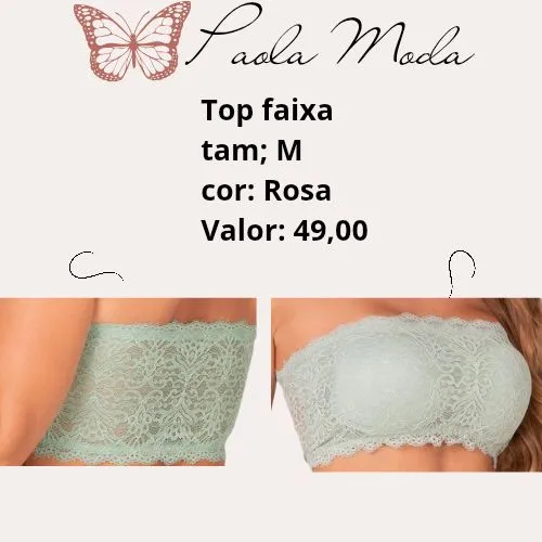 Roupas íntimas disponível para entrega