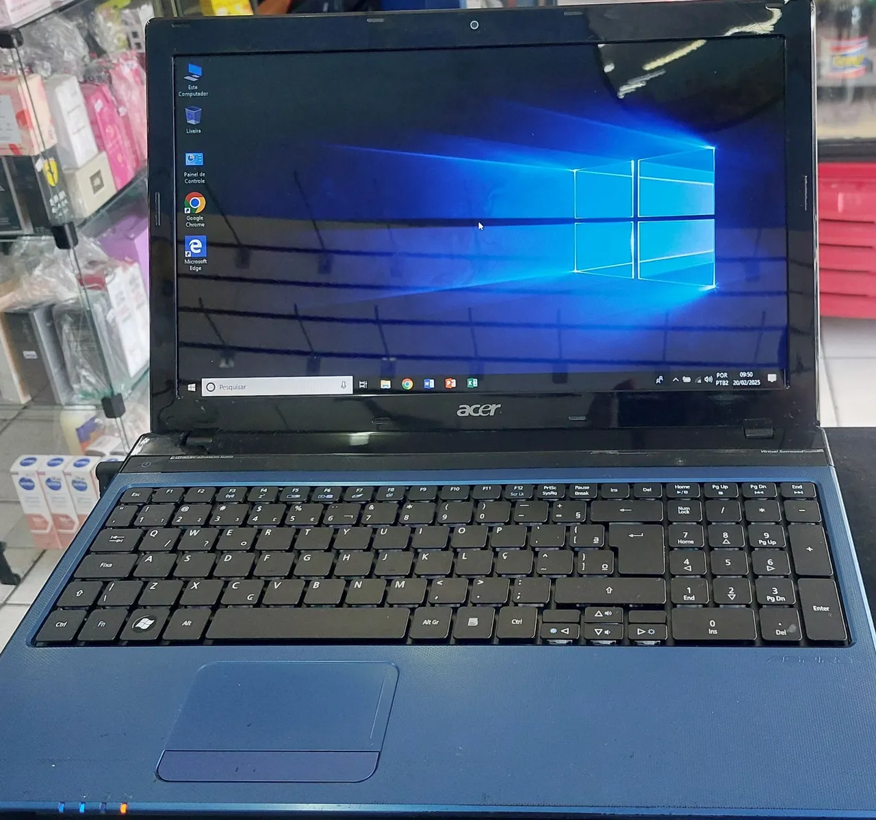 Notebook Acer - 8GB Ram  - Ssd 120GB 