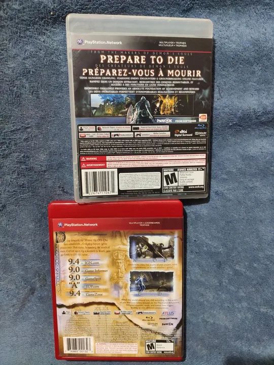 Dark Souls e Demon's Souls  PS3 original  Edições Físicas jogos playstation  - Foto 3