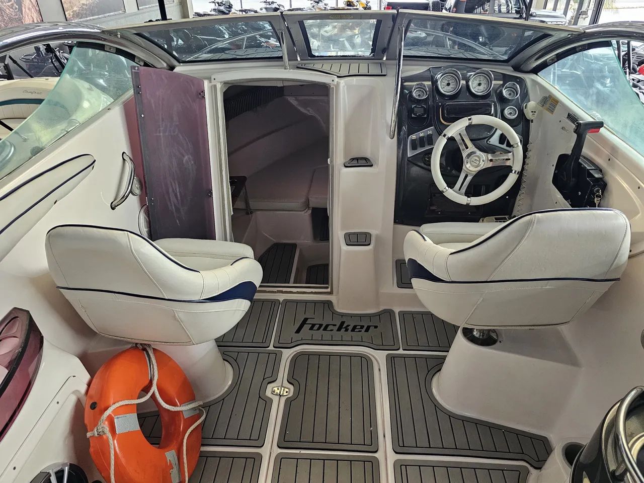LANCHA FIBRAFORT FOCKER 215 ANO 2010 - Foto 15