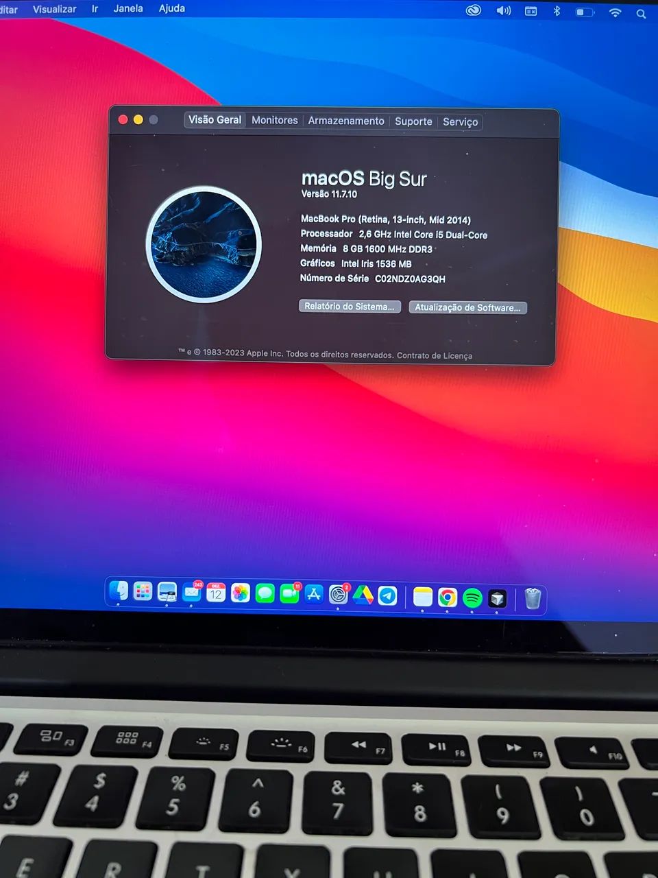 MacBook Pro (Retina, 13-inch, Mid 2014) - Notebooks - Itaguaçu