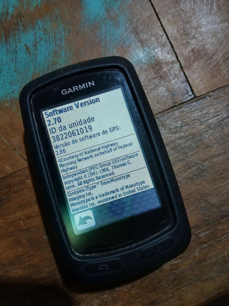 GPS Garmin para bike - Software 2.70