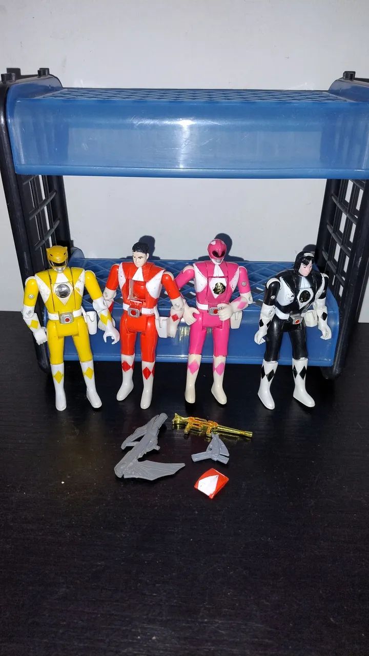 Power Rangers - Bonecos dos heróis - Edição Clássica