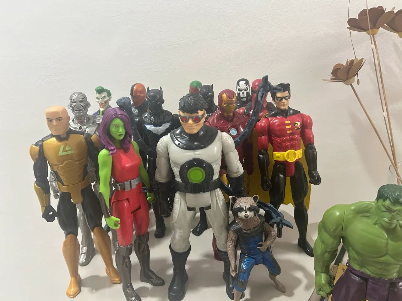 Super Coleção bonecos Dc & Marvel 30cm Raro  - Foto 4