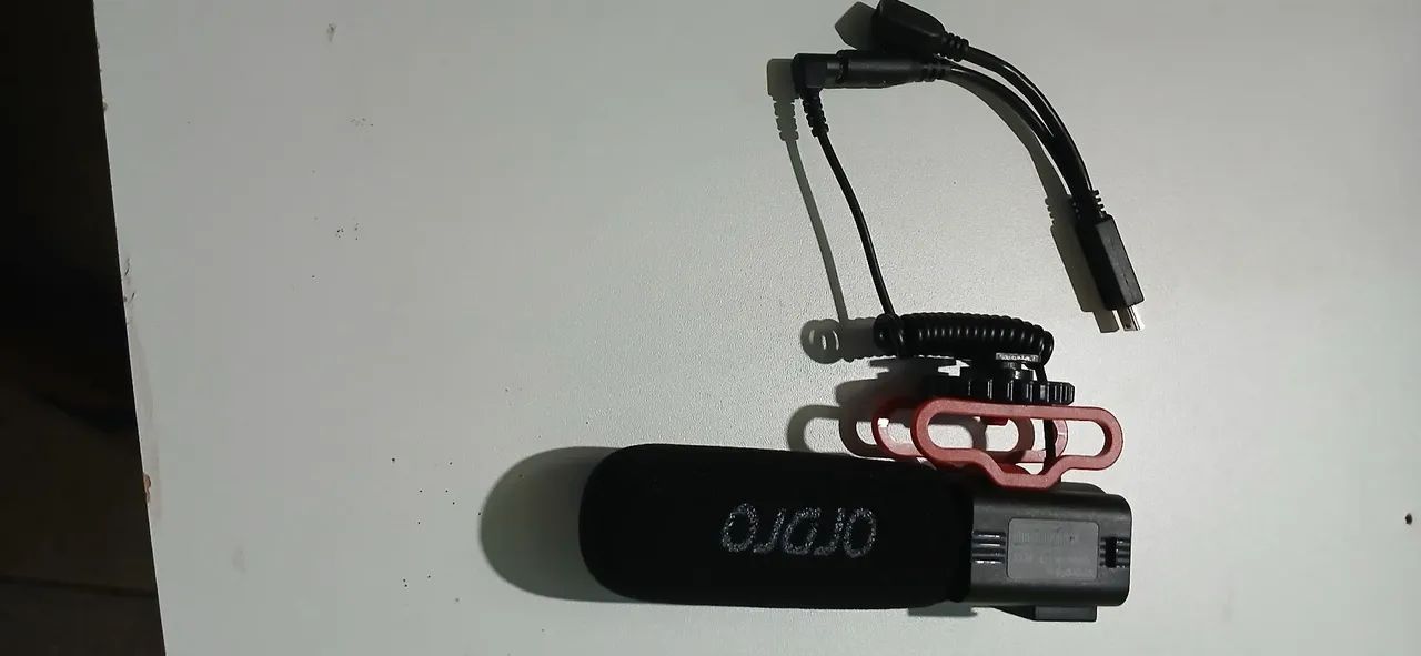 Filmadora profissional com acessórios - Foto 4