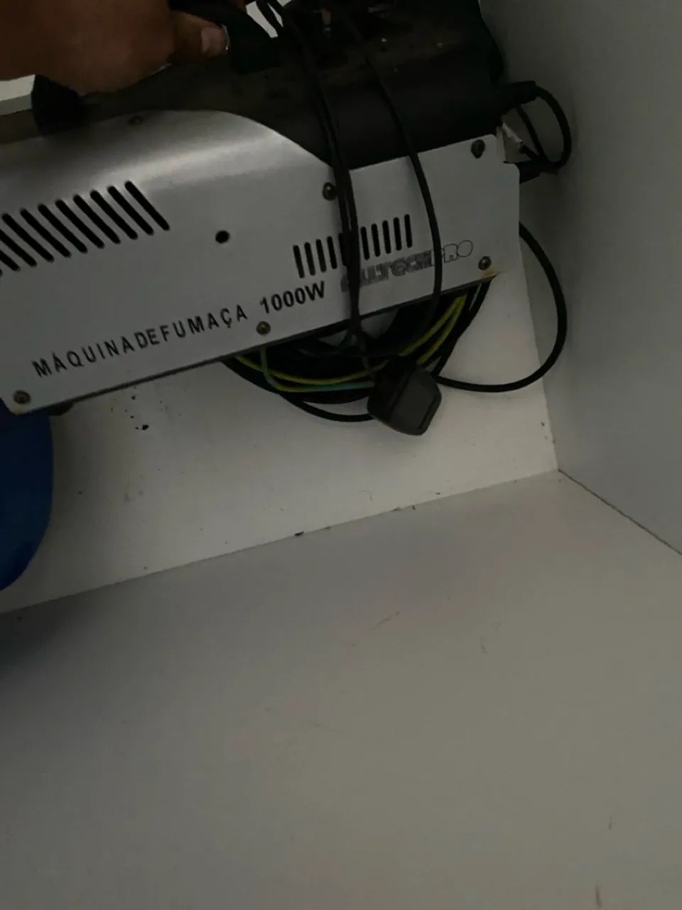 Caixa de ritmo cajon , máquina de fumaça 1000w, moving robô luzes Led rgb - Foto 3