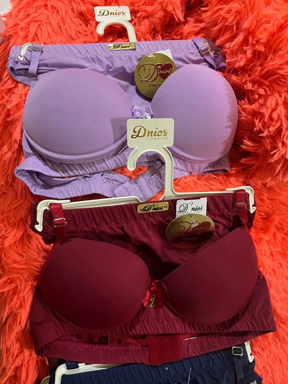 Conjunto de Lingerie D'Nios - Sutiã e Calcinha
